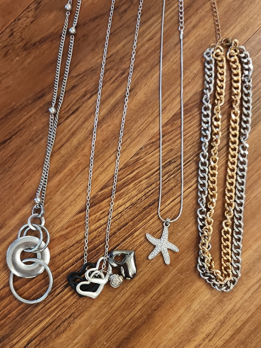 Silvertone Necklaces  Unbranded